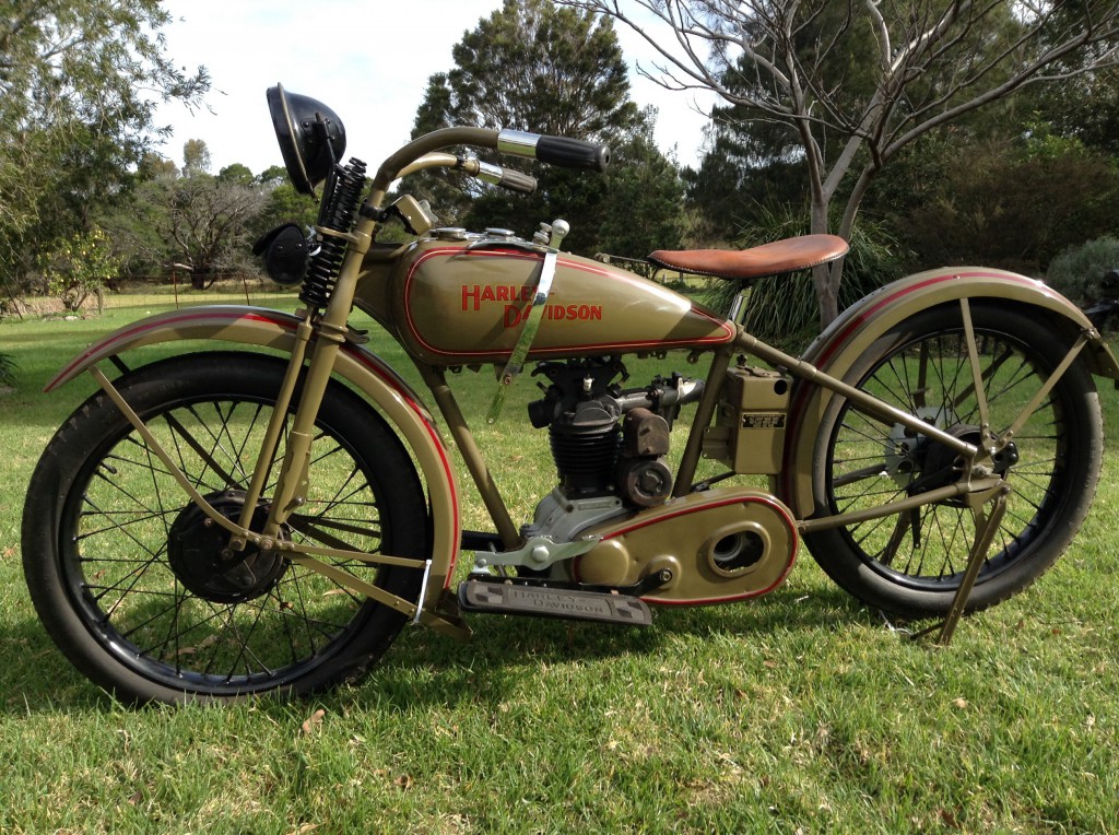 1928 Harley Davidson OHV 350cc “Peashooter” KBC Motorcycles